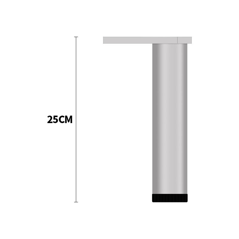 Taishengda Verstellbare Möbelfüße Aus Aluminium, Für Küche Und Bad, 25 Cm Hoch, 4er-pack