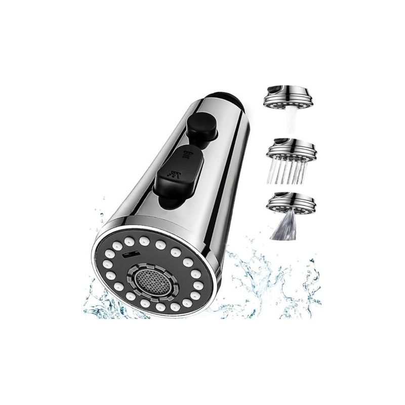 Taishengda Ausziehbarer Brausekopf Für Küchenarmaturen – 3 Hochdruckmodi – 30 % Wasserersparnis – Kompatibel Mit G1/2-spülbecken – Einfache Installation