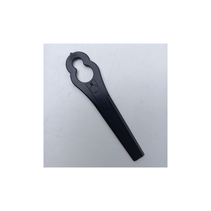 Taishengda-100 Kunststoffmesser Für Akku-rasentrimmer Bg-ct 18 Li, Rg-ct 18/1 Li, Ge-ct 18 Li (schwarz, Große Löcher 12 Mm, Kleine Löcher 7 Mm)