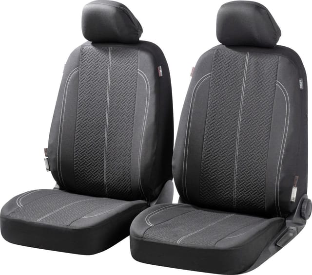 Walser - Autositzbezug Tratto Vordersitze Collection Basic schwarz Sitzbezug
