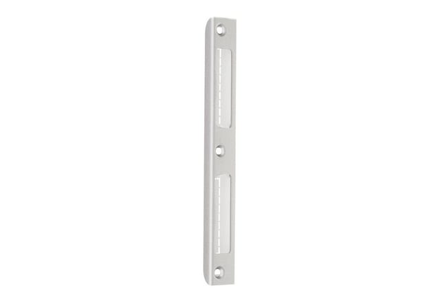 BKS Türrahmen Türschließblech DIN L/R Winkel-Schließblech S411 rund, Stahl, Stulp: 170 x 20 x 8 mm