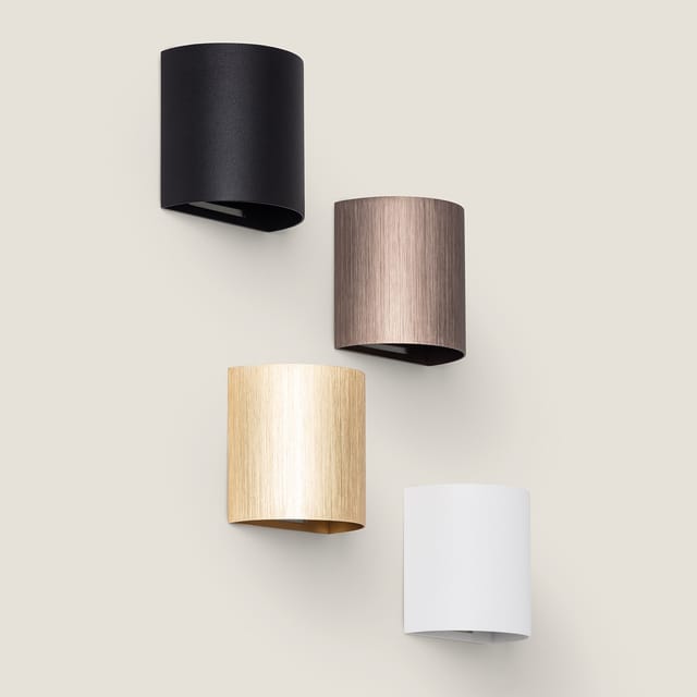 Ledkia - Wandleuchte Aluminium Adonai Bronze