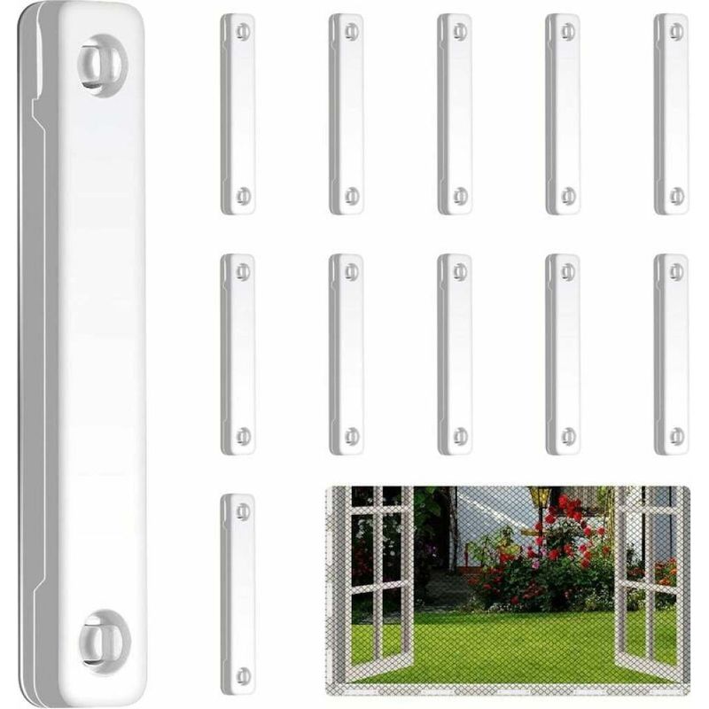 Magnetische Clips Für Moskitonetze, 12er-packung, Starke Klebemagnete
