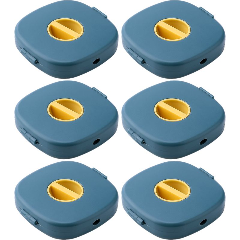 Set Mit 6 Einziehbaren Kabelaufwicklern Für Ladekabel, Telefonkabel, Usb-kabel, Kopfhörer, Maus- Und Ladekabel.