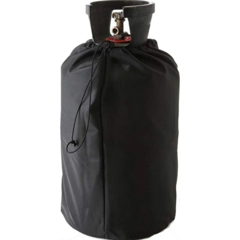 Wasserdichte Schutzhülle Für Propangasflaschen, Sonnenschutz, Schwarz – 31 X 59 Cm