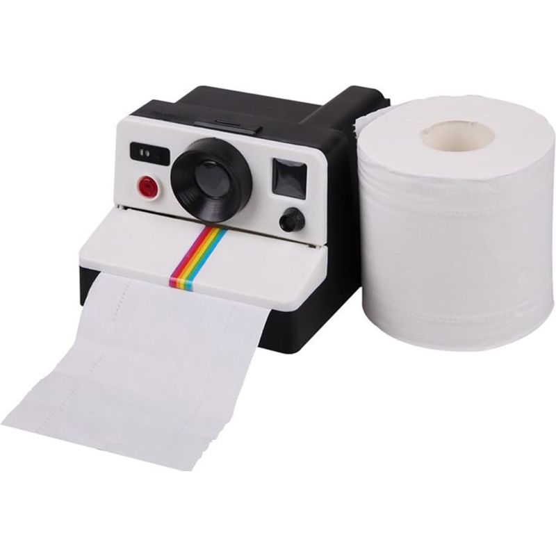 Toilettenpapierhalter In Kameraform, Witziger Und Kreativer Toilettenpapierhalter, Keine Schrauben Oder Nägel Zur Montage Erforderlich, Geeignet