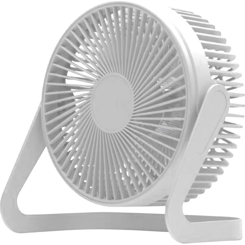 Tischventilator, Leiser Mini-elektroventilator, Zum Einstecken, 3 Geschwindigkeitsstufen, Kleiner, Leiser Persönlicher Ventilator