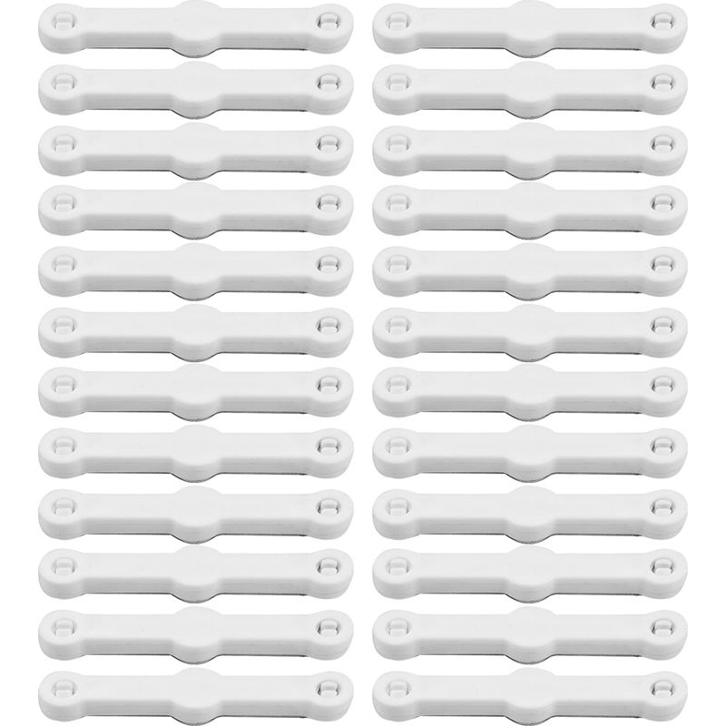 Packung Mit 24 Befestigungsclips Für Fliegengitter, Montagewerkzeug Für Fliegengitter, Bohrfreie Clips, Fliegengitter