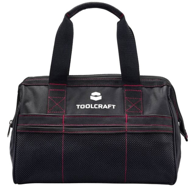 Toolcraft - TO-9073200 Universal Werkzeugtasche mit großer Öffnung (l x b x h) 320 x 210 x 230 mm