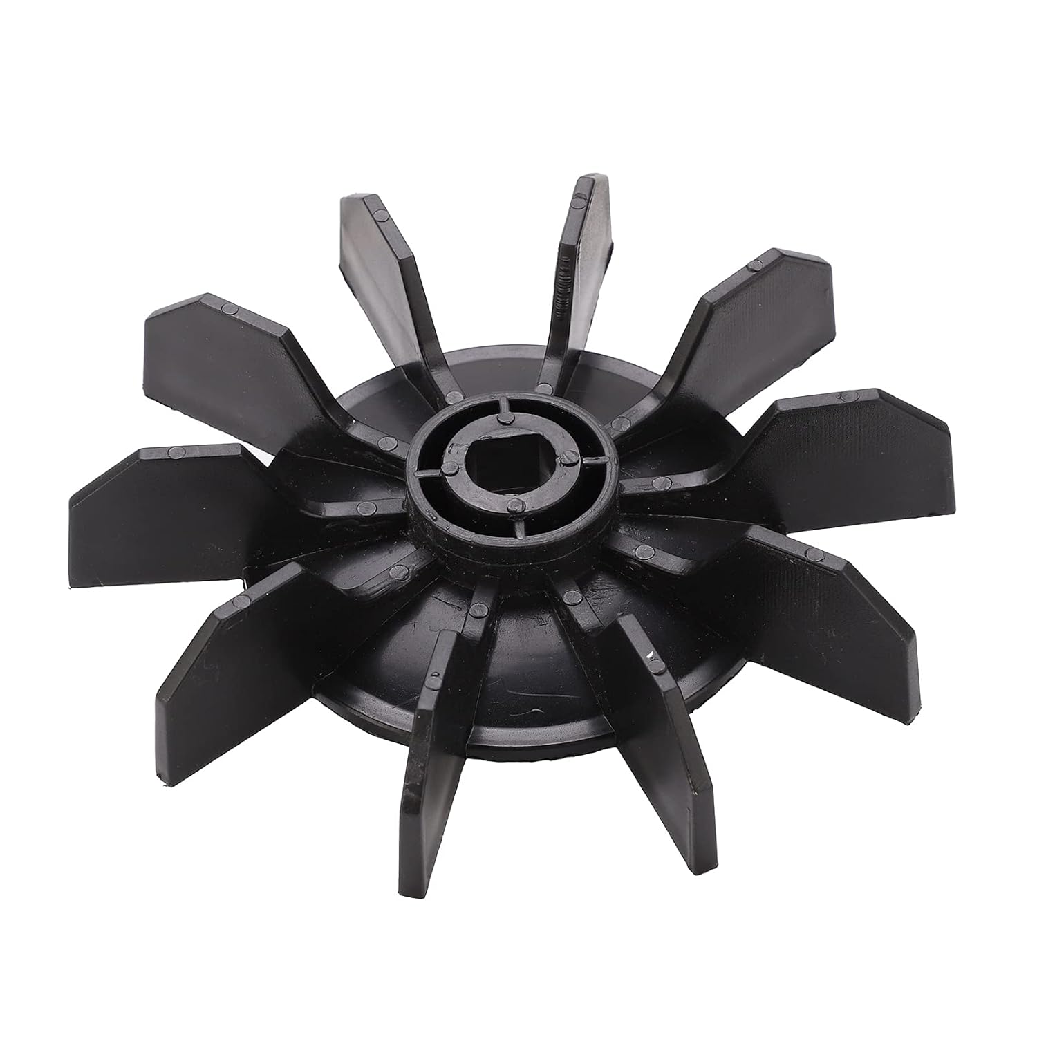 Elektromotor-Lüfterrad, kleines Luftkompressor-Lüfterblattzubehör für Direkt-Online-Motor-Druckluftkompressor, 14-mm-Welle, 135-mm-Außendurchmesser