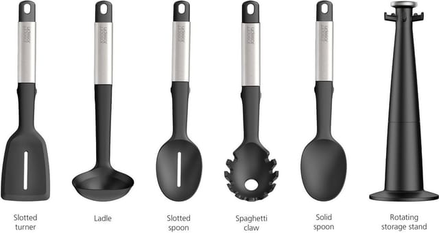 Joseph Joseph Elevate 5-teiliges Silikon-Untensilien-Set Ständer