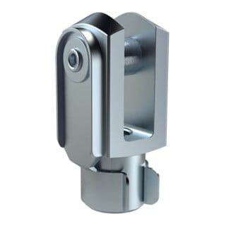 Gabelkopf AP2 iso 8140, Bohrung 10, M10x1,25 - Riegler
