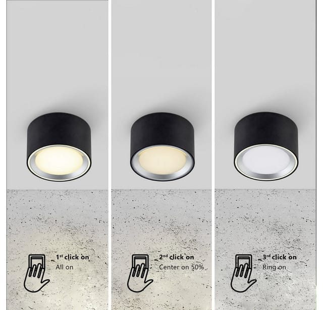 Nordlux 2415000101 LED-Aufbauleuchte EEK: F (A - G) LED LED fest eingebaut 5.5 W Weiß