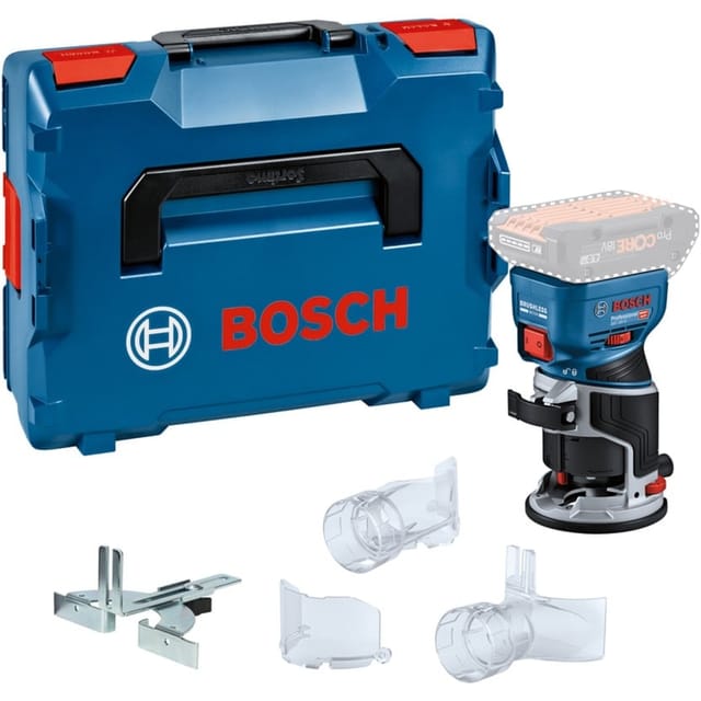 Bosch Professional - Bosch Akku-Kantenfräse gkf 18V-8 ohne Akku und Ladegerät in l-boxx 136