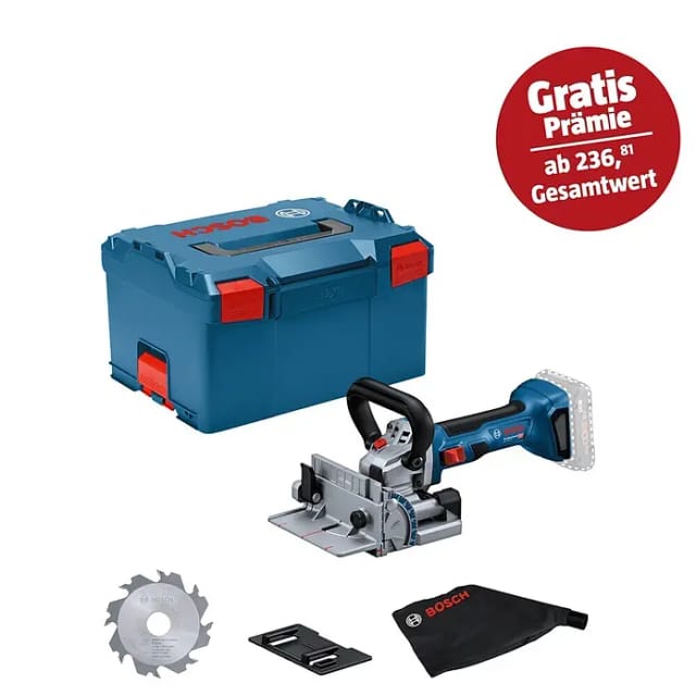 Bosch Professional - Bosch Akku-Flachdübelfräse gff 18V-22 ohne Akku und Ladegerät in l-boxx 238