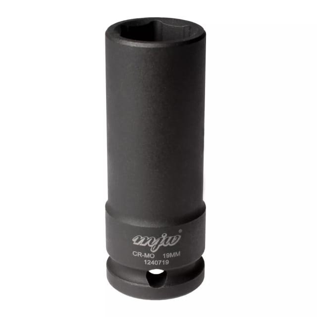 MJW Kraft-Stecknuss 1/2" 6-kant lang 19 mm