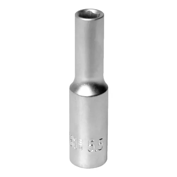 MJW Stecknuss 1/4"" Sechskant lang 5,5 mm