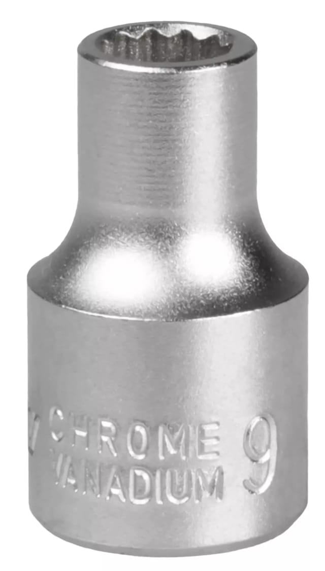 MJW Steckschlüsseleinsatz 1/2" 12-kant 9 mm