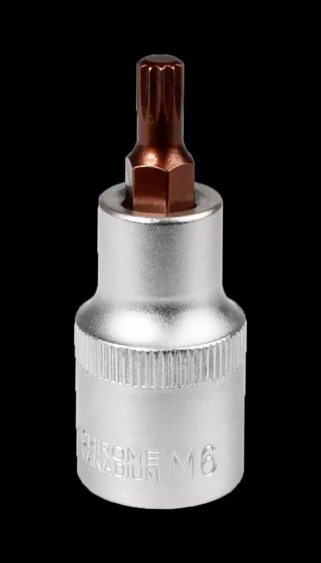 MJW Stecknuss 1/2" SPLINE M6