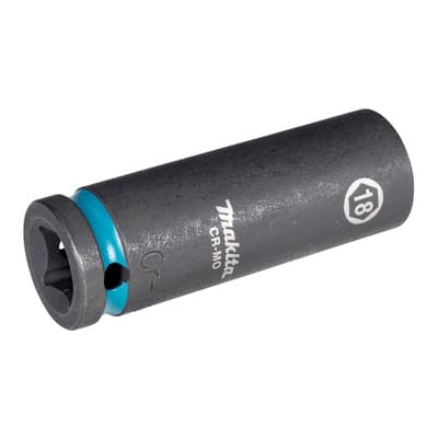 E-16483 Steckschlüssel 1/2" SW18 Impact Black lang - Makita