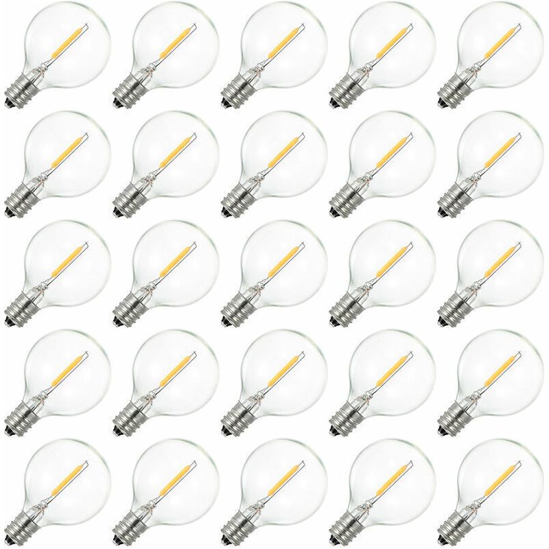 Led-globelampe Ac230v, E12-sockel, Ip44 Wasserdicht, Warmweiß, Ideal Für Heimdekoration, Partys, Hochzeiten.