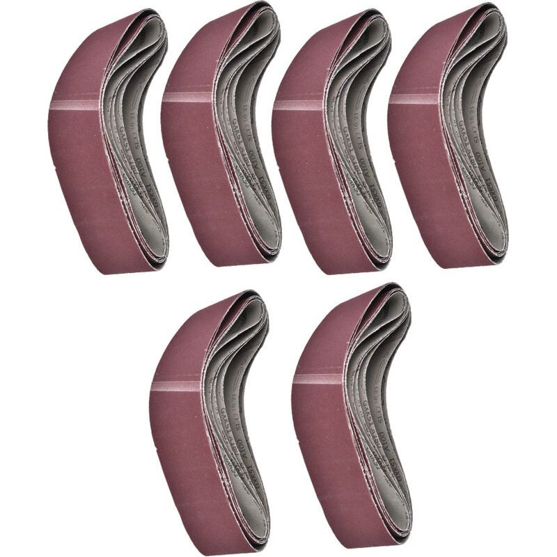 Jeffergarden 6 Stück 915x100mm Schleifband Für Bandschleifer Körnung 60/80/100/120/150/180
