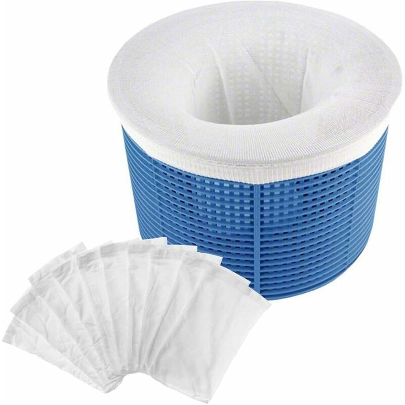 10-teiliges Poolskimmer-set, Poolfilter, Müllbeutel – Sunny