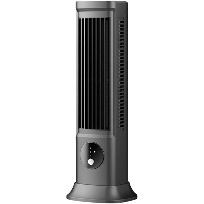 E3 Tischventilator Im Neuen Design, Titangrau, Haushaltsventilator, Mittelgroß