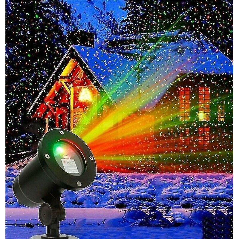 Weihnachts-led-projektor Für Den Außenbereich, Landschaftsszene, Weihnachtslampe
