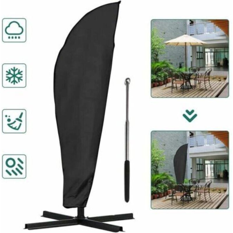 Schutzhülle Für Sonnenschirmzubehör Und Sonnenschirme Und Sonnensegel Von 2 Bis 4 M, Abmessungen 265 X 40 X 50 Cm/70 Cm, Wasserdicht, Staubdicht Usw.