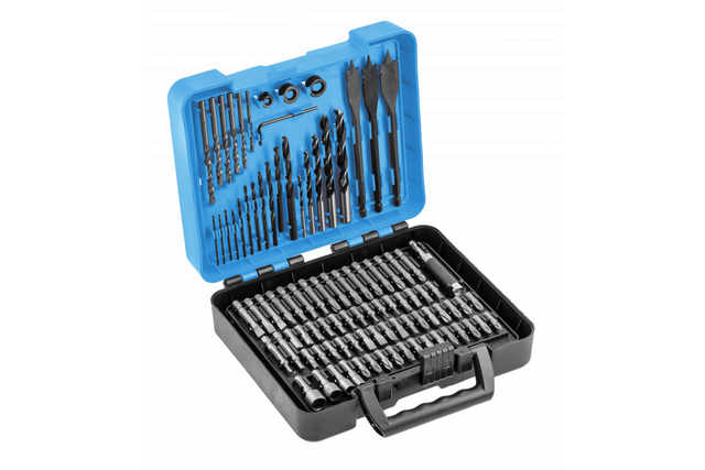 Hogert-Technik Multicolour Werkzeugset 100 Teile