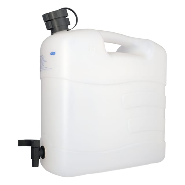 PRESSOL Wasserkanister Polyethylen mit Ablasshahn Inhalt 20 Liter