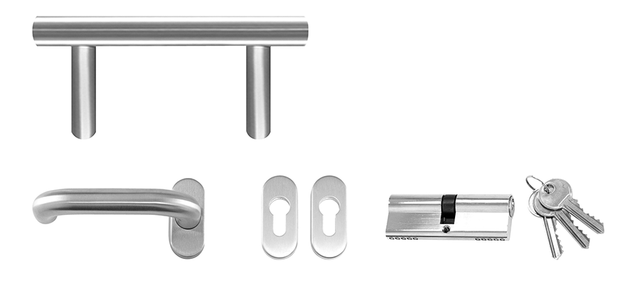 Edelstahl Griffset me 40