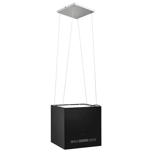 Hängende Inselhaube Touch-Sensor lcd 37 cm Beschichteter Stahl Vidaxl