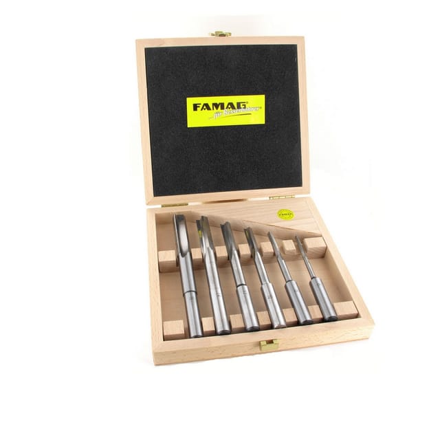 Langlochbohrer Langlochfräsbohrer 6-teilig 6 8 10 12 14 16 mm 160160600 - Famag