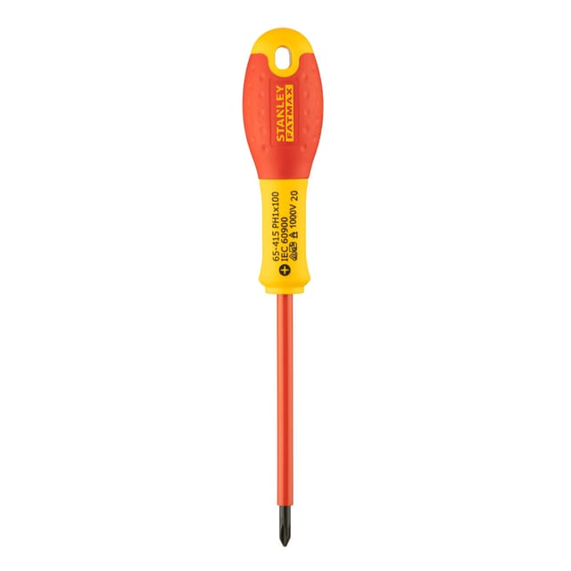 Stanley - 0-65-415 Schraubendreher FatMax isol. PH1 100mm