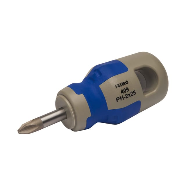 Schraubendreher ph-2 ph-2 Bit mit Bi-Material Griff 25mm 409-2-25 Irimo