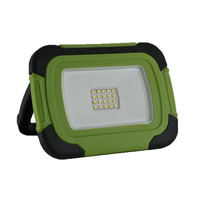 Wiederaufladbare LED-Flutlichter - Grün+Schwarz - Samsung - IP44 - 20W - 1400 Lumen - 4000K