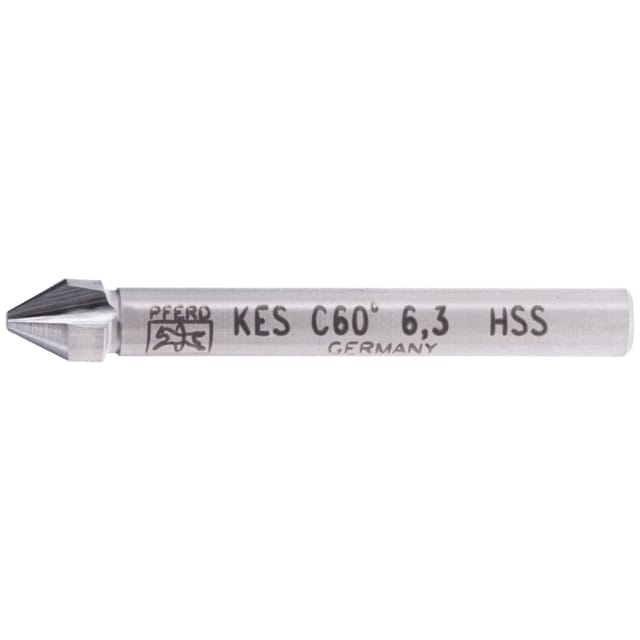 Kes hss din 334 C60° 6,3 25202161 Kegelsenker 6.3 mm hss 1 St. - Pferd