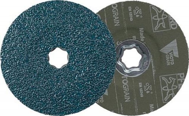 64112636 combiclick Fiberscheibe ø 125 mm victograin 36 Höchstleistung auf Stahl Durchmesser 1 - Pferd