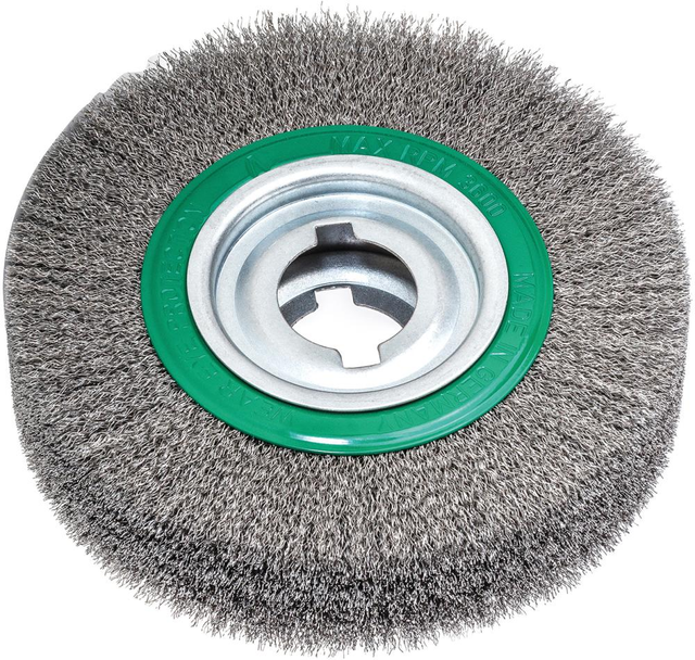 Rundbürste ø 250 mm Drahtstärke 0,35 mm - 377089 - Lessmann