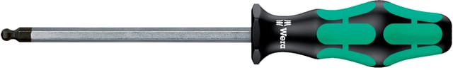 6-kant-Kugelkopf-Schraubendreher Kraftform Plus-Griff 6 mm - Wera