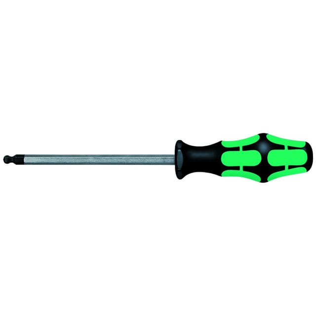 6-kant-Kugelkopf-Schraubendreher Kraftform Plus-Griff 8 mm - Wera