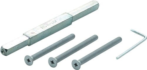 Hoppe - Befestigungsset d/d Schnellstift 2210/3310 Schutzgarnituren 10/8 x 155 mm 72 - 77 mm verzinkt