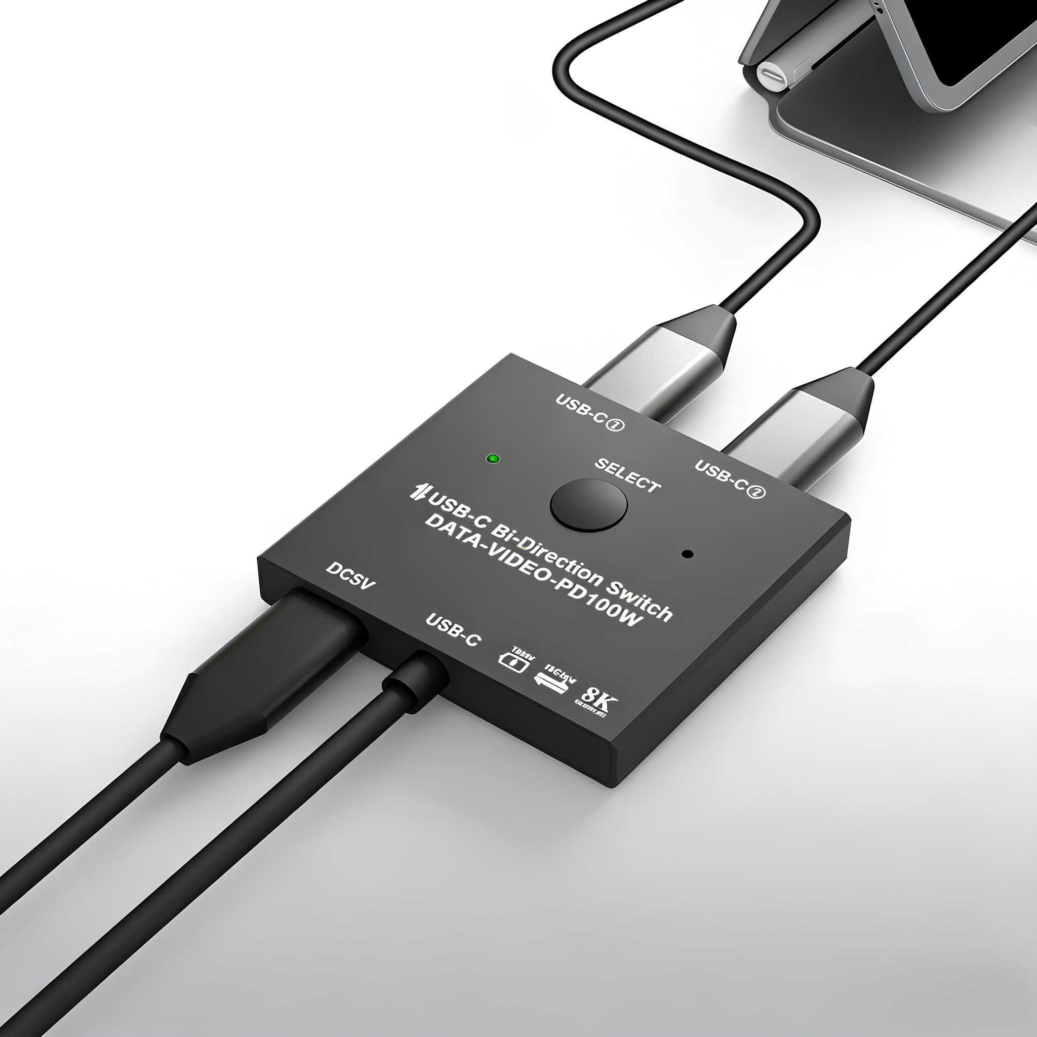 Typ-c Kvm2 3.1 Thunderbolt 3 Switch 2 Eingänge 1 Ausgang Modell Ab201
