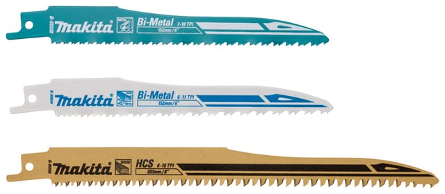 B-13677 gerader Sägeblattsatz B-05038 B-05044 B-05153 Holz Metall - Makita