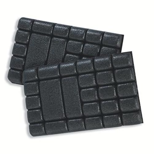 Uvex 9868900 Kniepolster accessoires schwarz, rot one size
