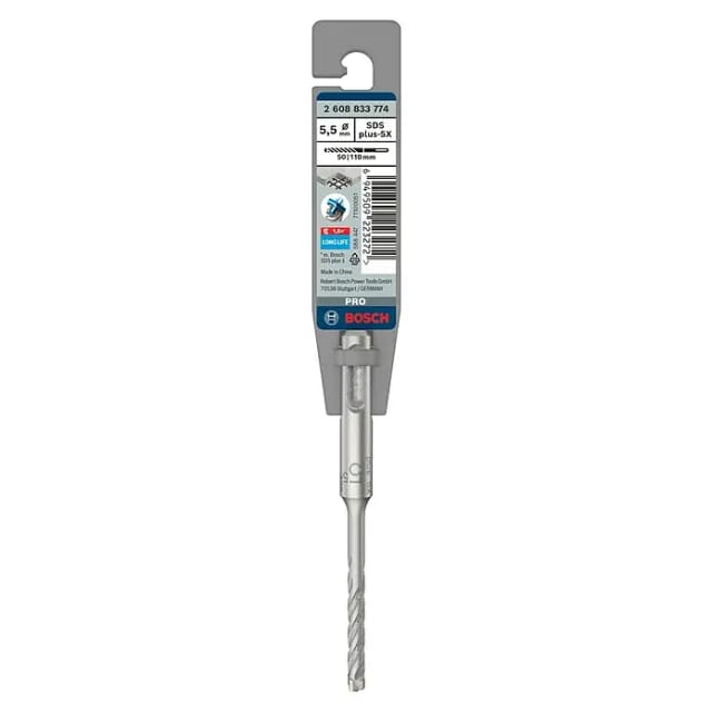 Bosch PRO SDS plus-5X Hammerbohrer 5,5 x 50 x 110 mm - 2608833774