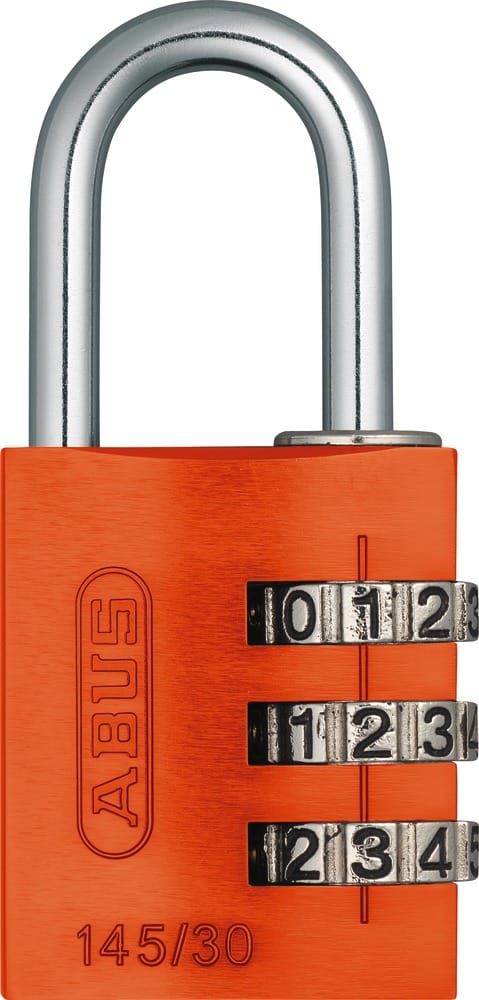 Zahlenschloss 145/30 orange Lock-Tag - 46616 - Abus