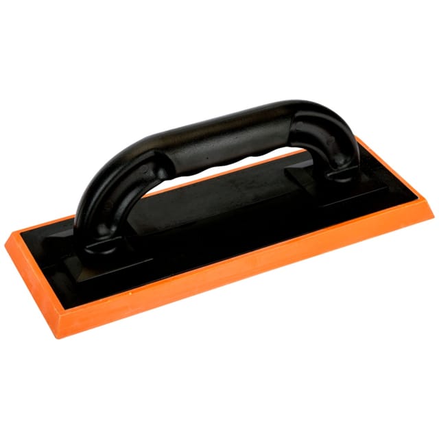 Bahco Gelenk-Glättkelle mit Griff aus stoßdämpfendem Polystyren, 250 x 110 mm